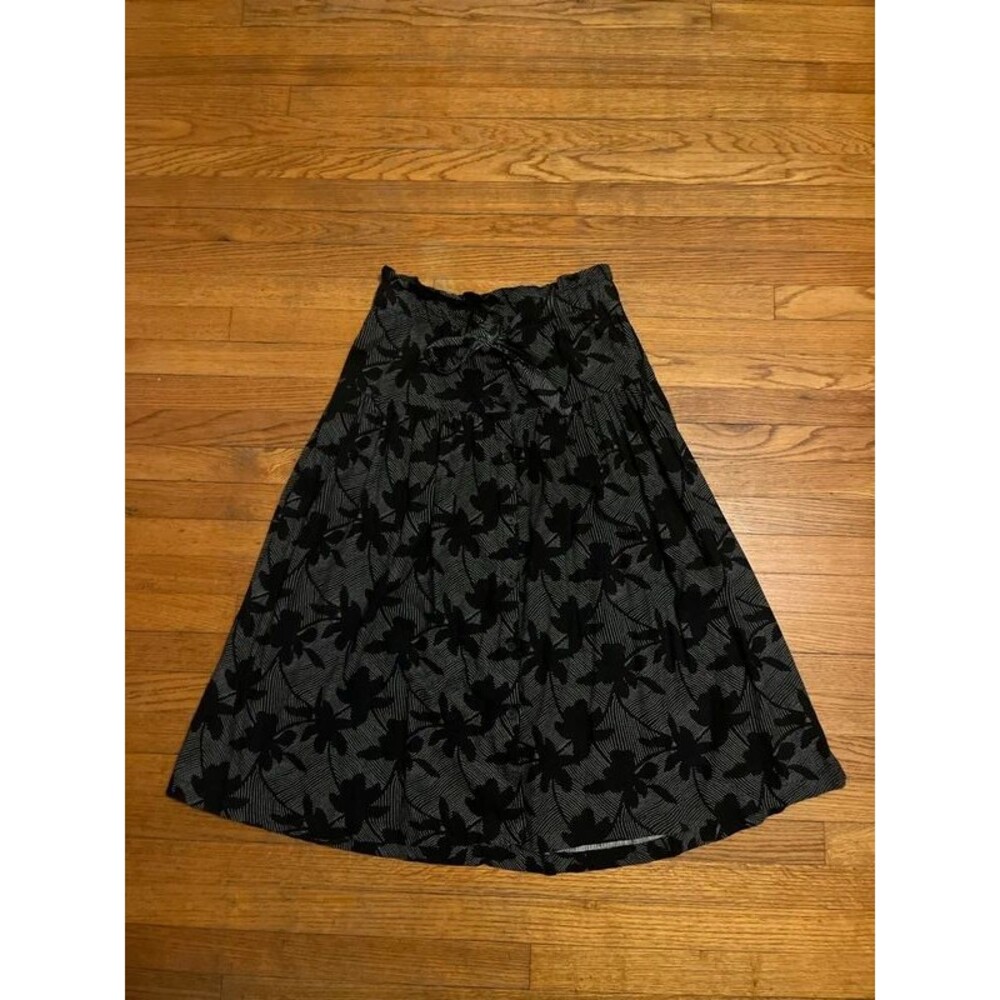 Universal Thread M Floral Midi Skirt Button Front Boho Cottagecore